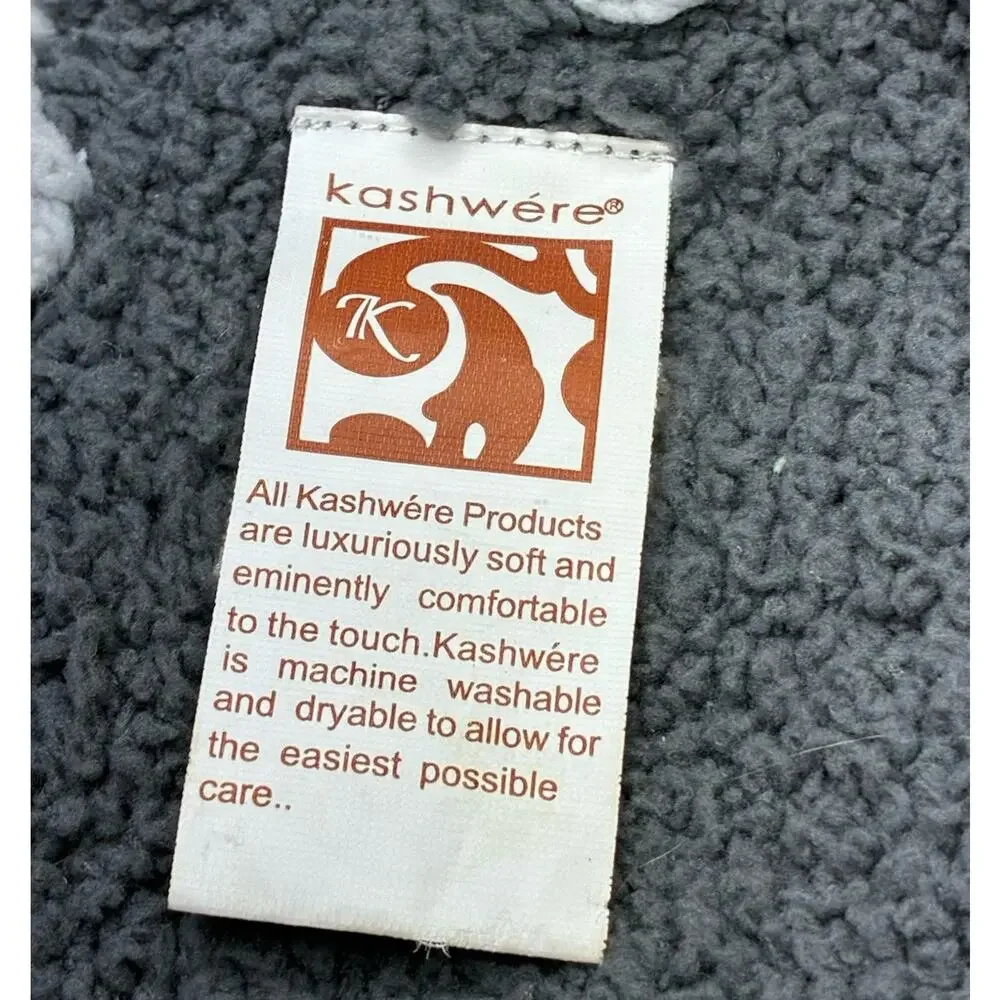 Kashwere Kreatures Gray Monkey Lovey Baby Blanket
